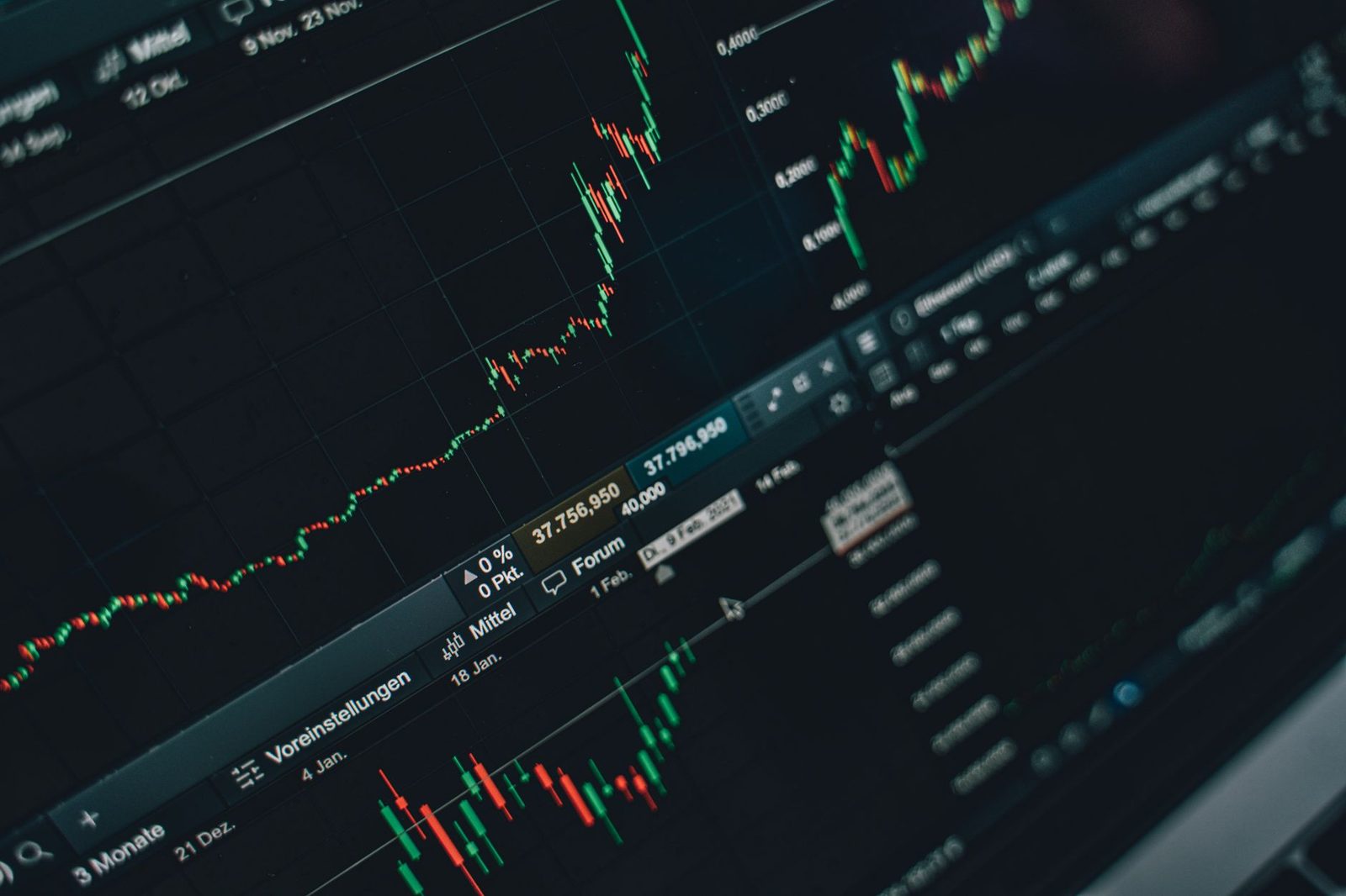 Gráfico de crescimento financeiro representando o volume de investimento em startups de agentes de IA
